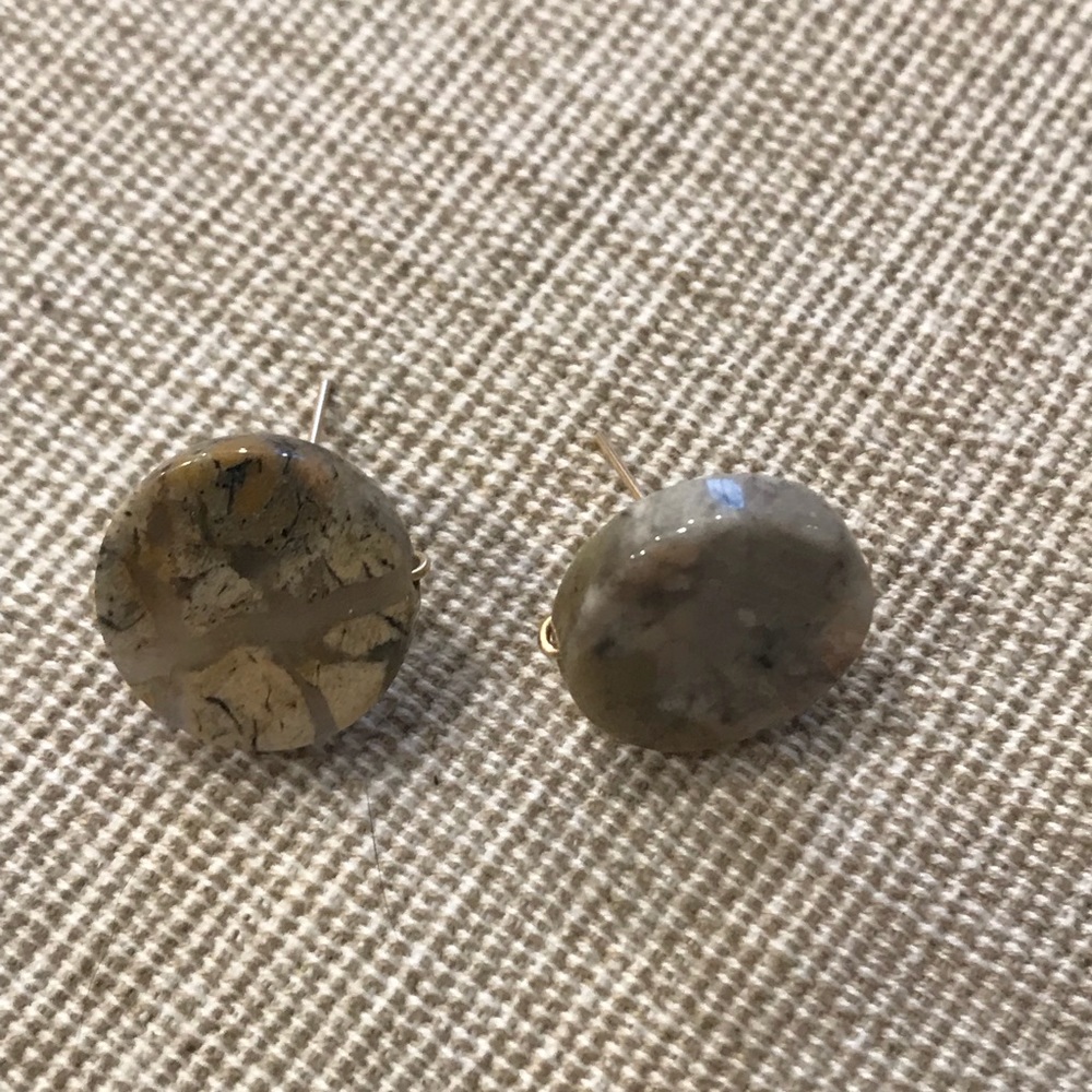 Sarah Briggs Stone Earrings - New!